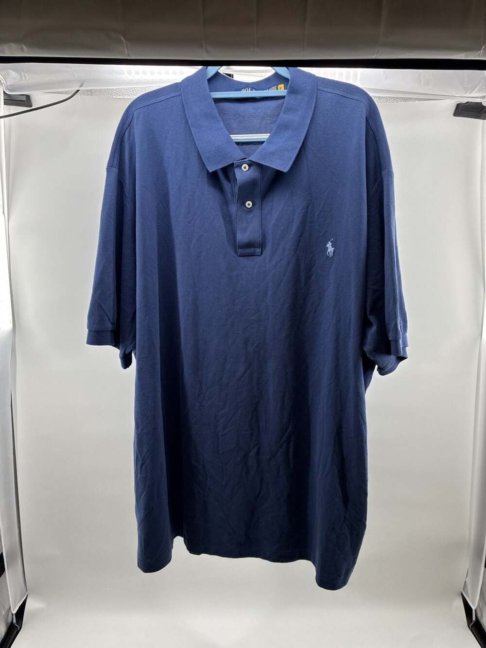 Polo Ralph Lauren Polo Shirt Size 4XLT Blue Cotton